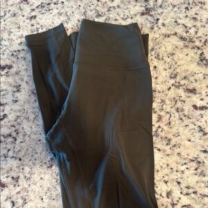 Lululemon align olive green leggings
